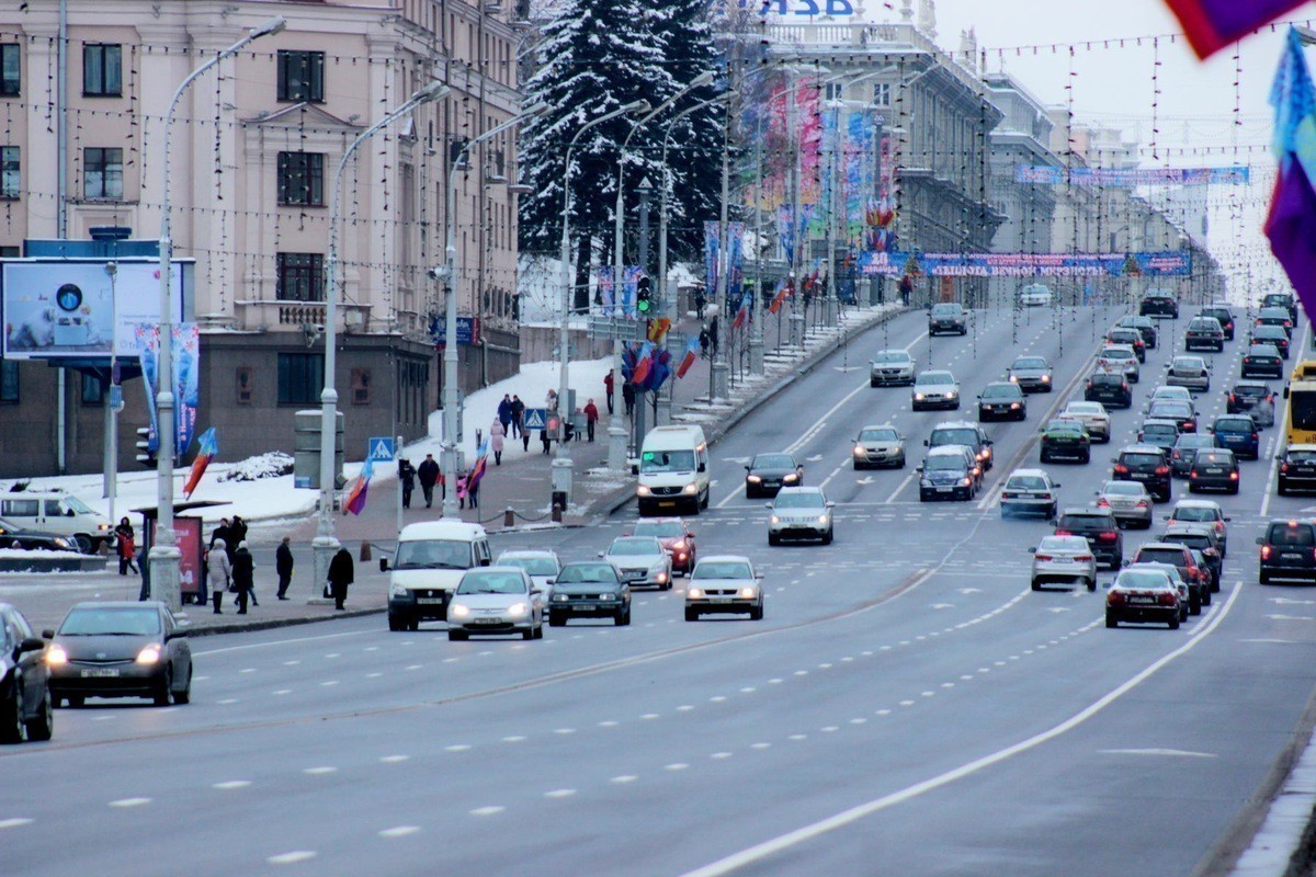 В центре Минска 25 марта ограничат движение транспорта