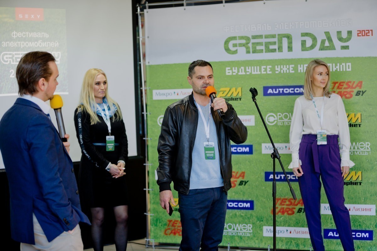 «Tesla&nbsp;— самые сексуальные автомобили в&nbsp;мире»: в&nbsp;Минске прошел 1-й фестиваль электромобилей Green Day