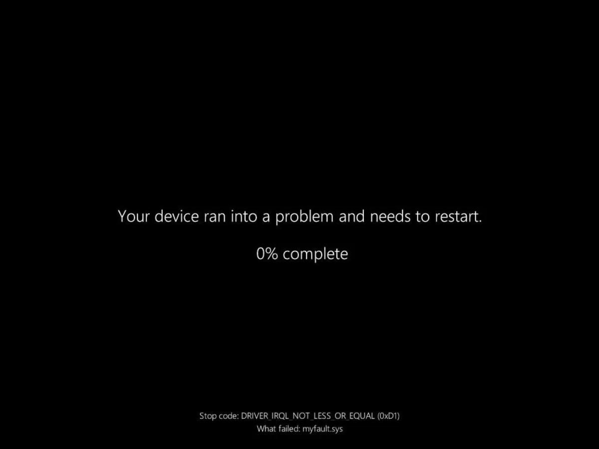 Windows изменит дизайн «синего экрана смерти» спустя 40 лет
