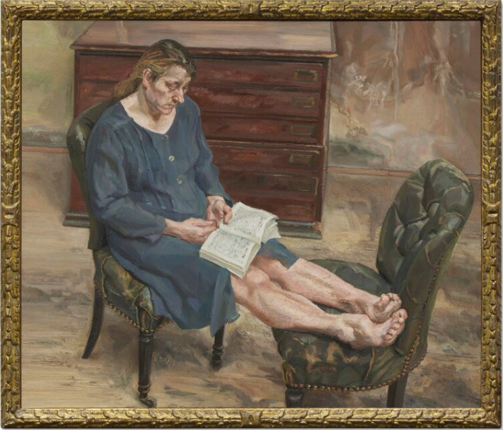 Люсьен Фрейд — «Читающая»