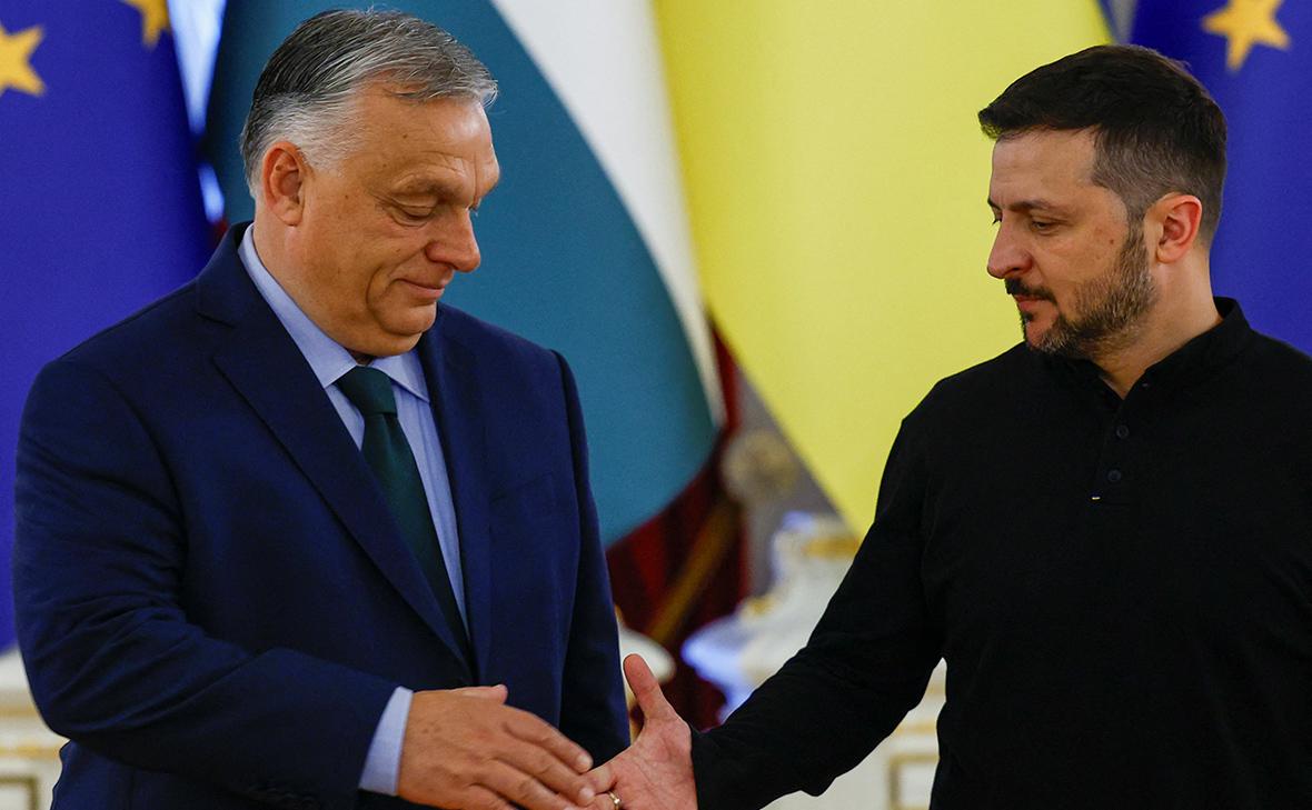 За неделю премьер Венгрии Орбан встретился с Зеленским и Путиным. О чем говорили