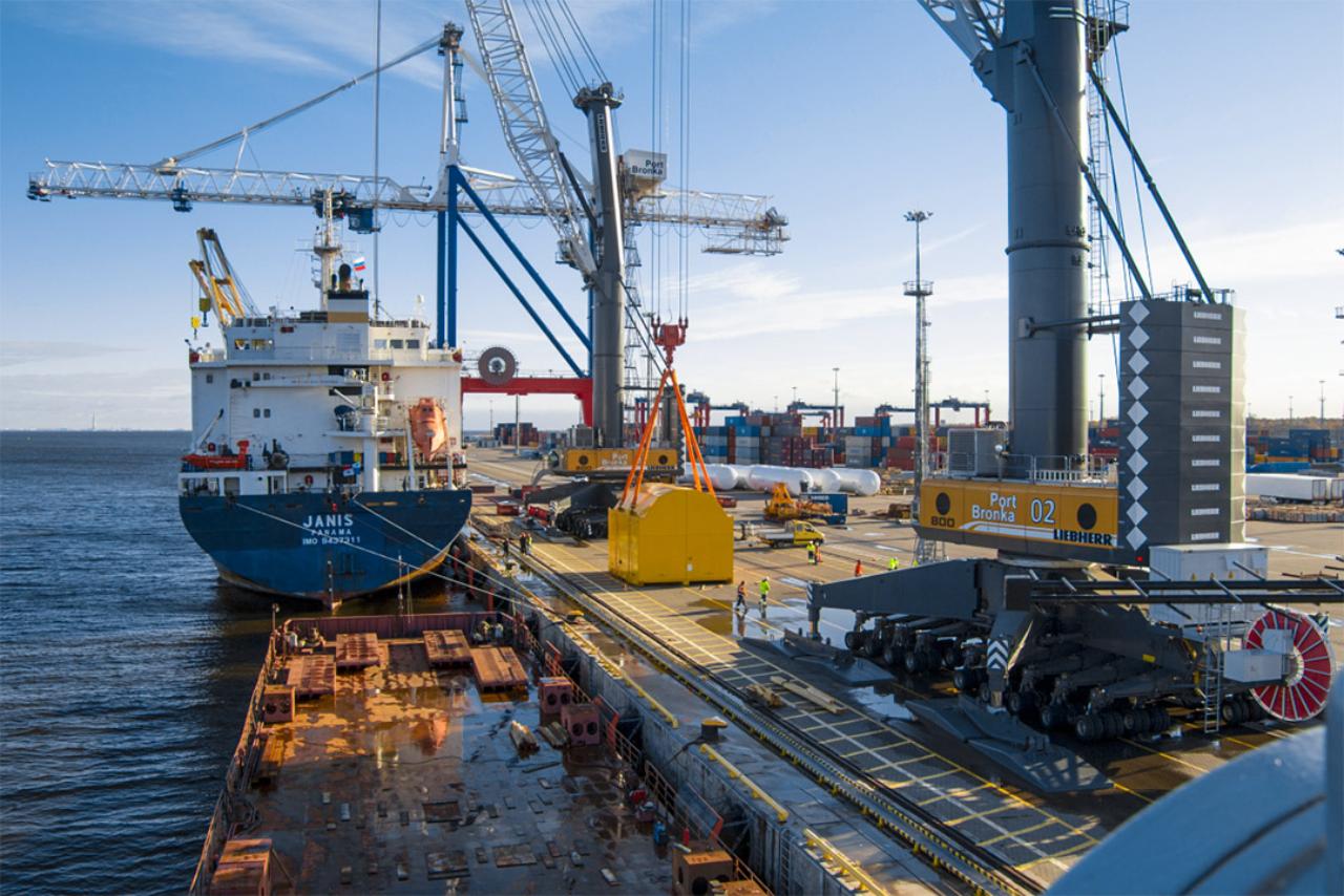 Сколько грузов перевезет Беларусь через порт в Бронке в 2025 году