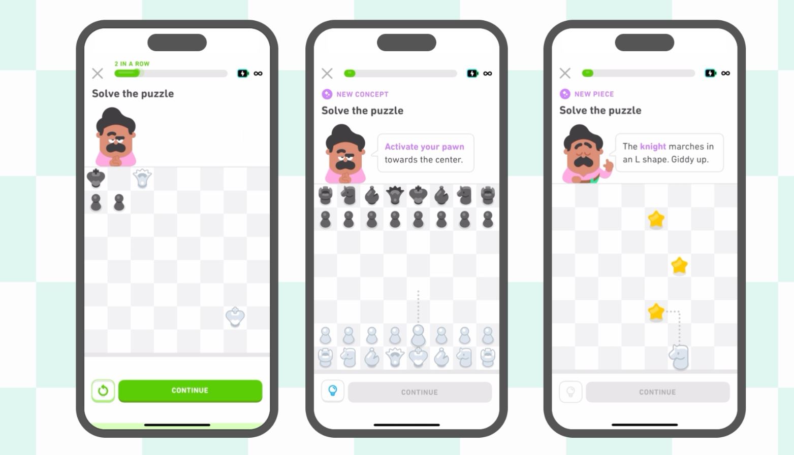 Платформа для изучения языков Duolingo запустила курс по шахматам