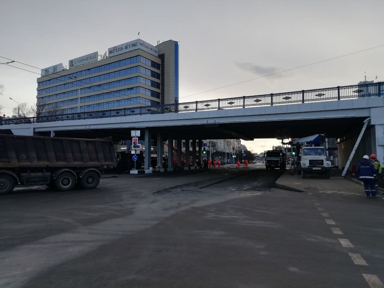 Мост на Немиге откроют 11 февраля