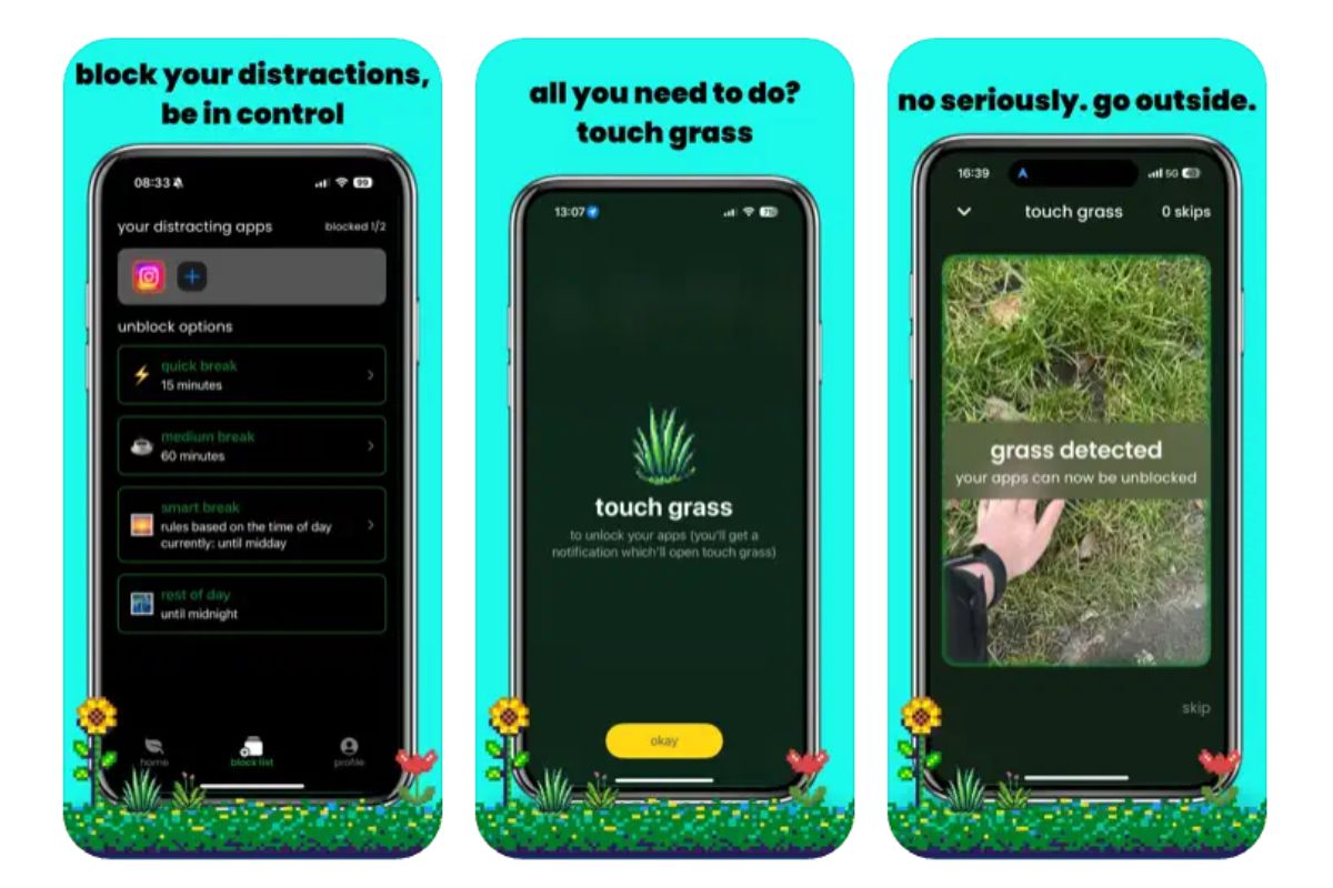 В&nbsp;AppStore появилось приложение, которое заставляет трогать траву. Зачем