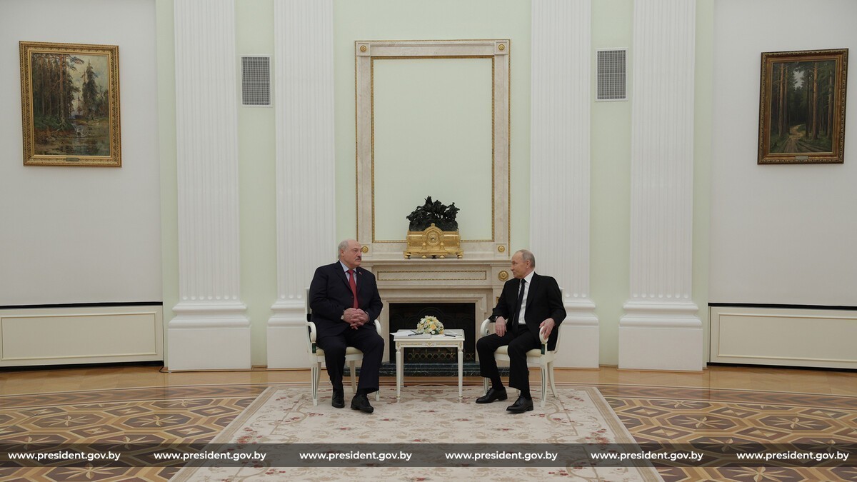 О чем говорили в Москве Лукашенко и Путин