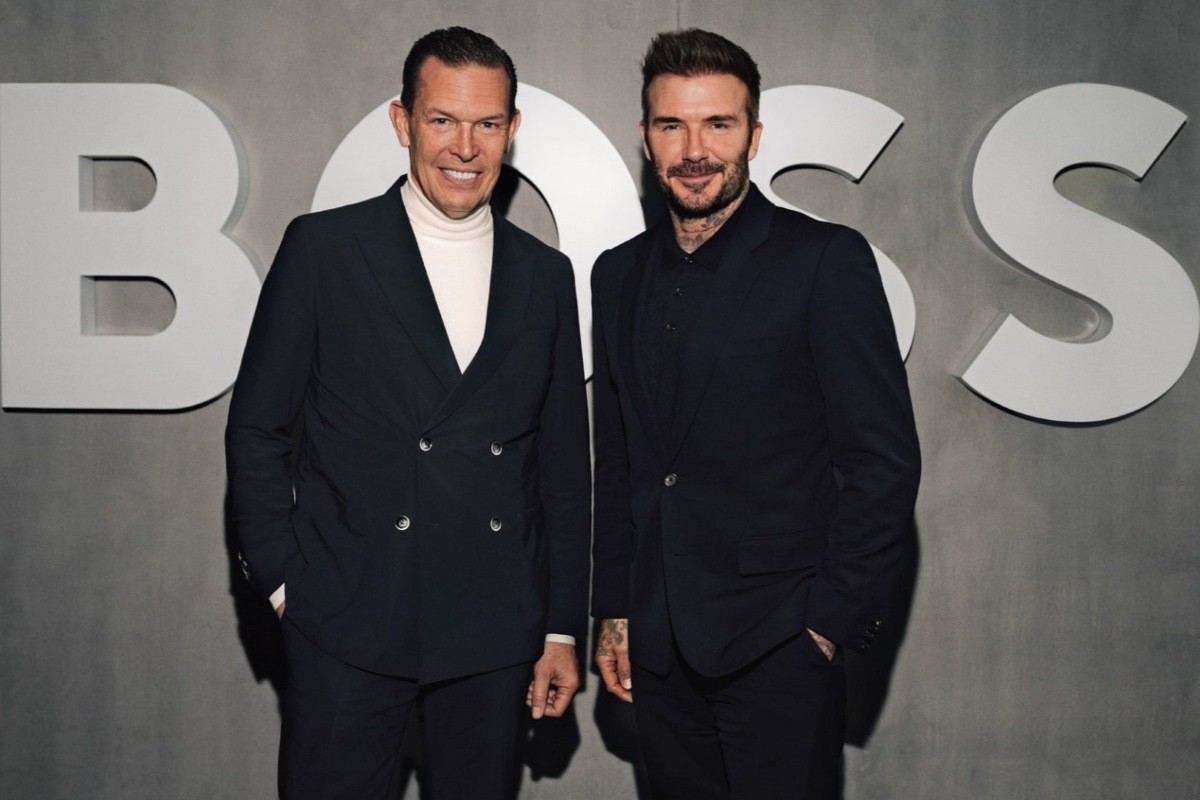 Hugo Boss заключил контракт с Дэвидом Бекхэмом
