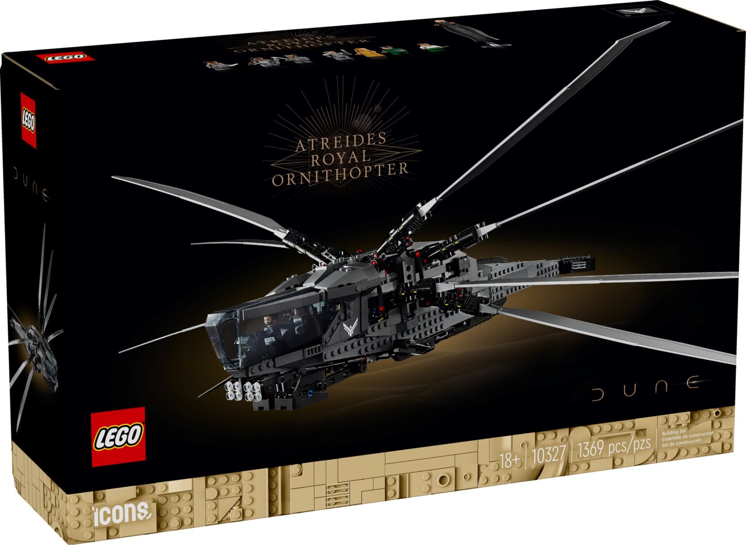 Lego выпустит игровой набор по фильму «Дюна»