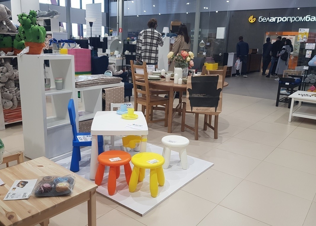 1)	Узнали, что будет в первом белорусском магазине-аналоге IKEA в Москве