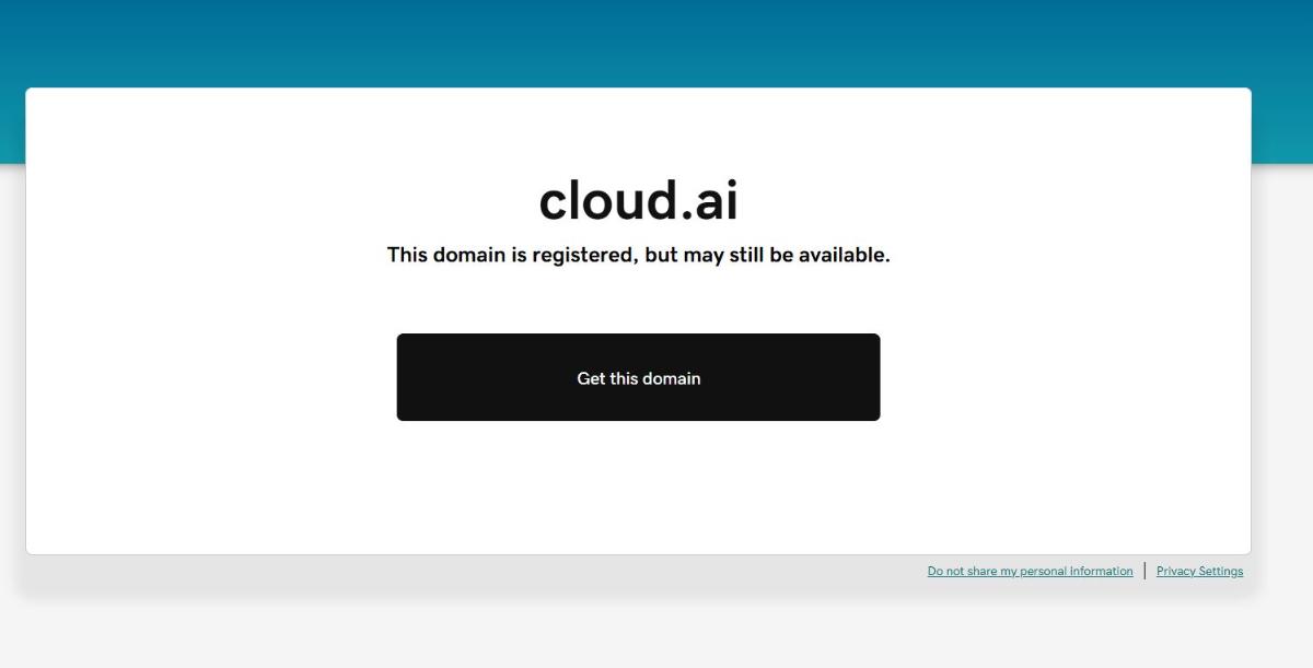 Домен Cloud.ai продали за $600 тыс. — рекордная сделка года