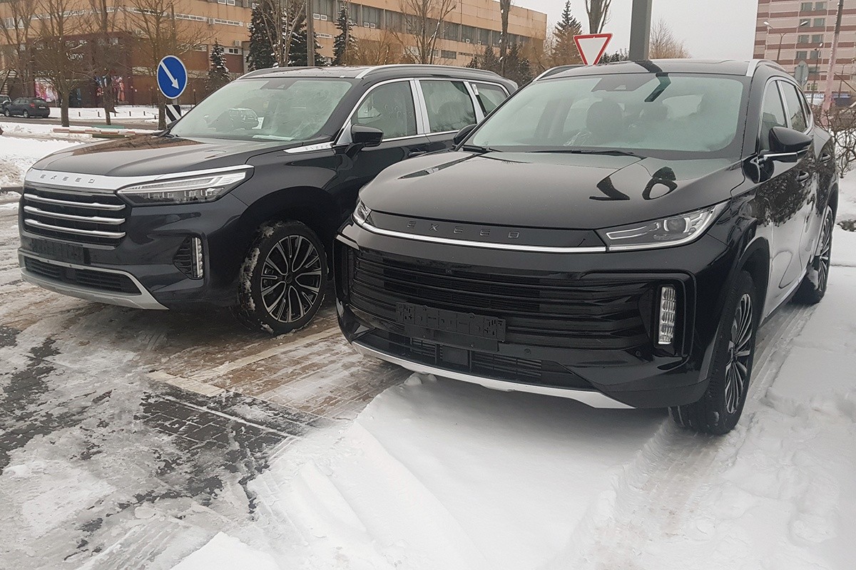 В Беларусь привезли премиальные китайские внедорожники