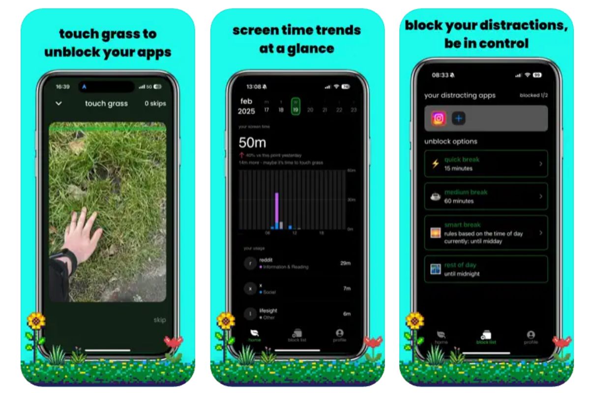 В&nbsp;AppStore появилось приложение, которое заставляет трогать траву. Зачем