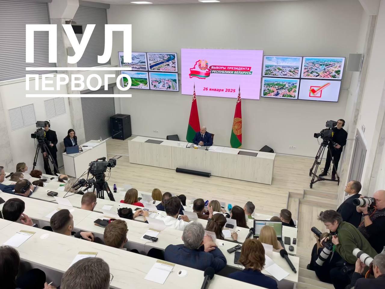 «Я не хотел идти на эти выборы». Что говорил Лукашенко на&nbsp;избирательном участке