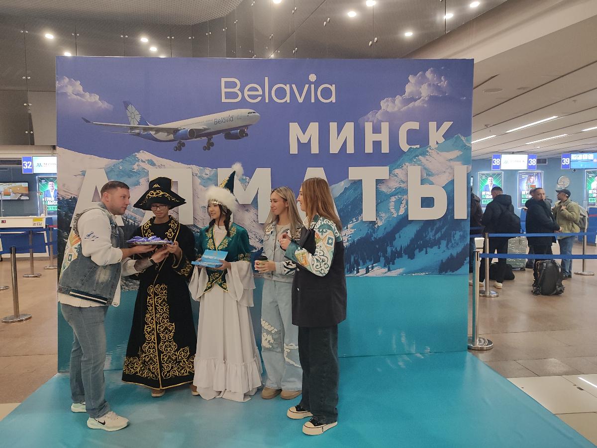 Belavia спустя 4 года снова начала летать в Алматы