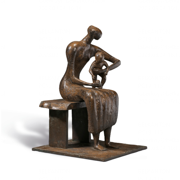 Mother and Child with Apple