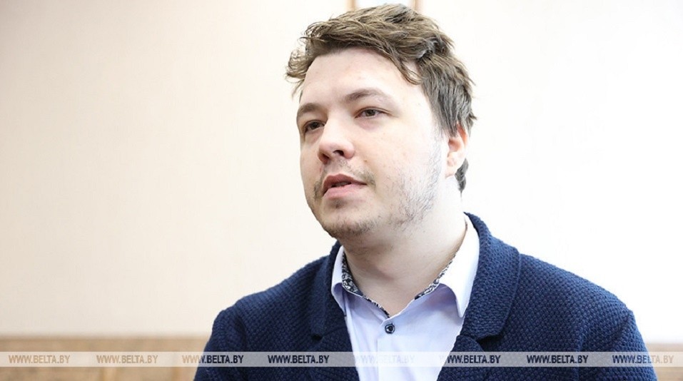 Роман Протасевич сообщил о своем помиловании