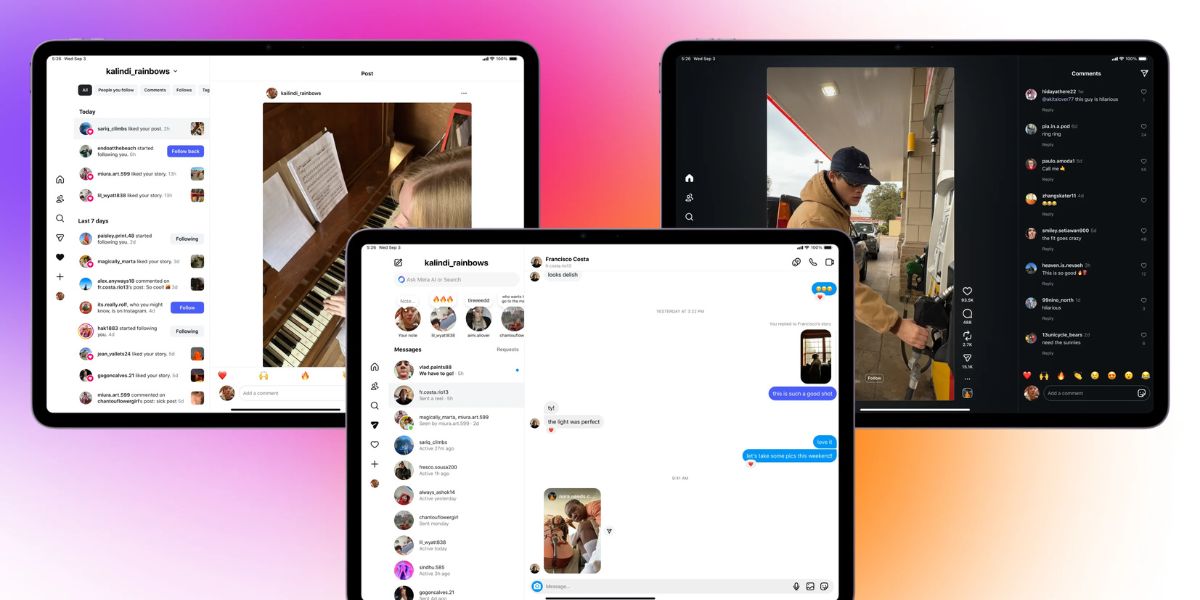 Instagram выпустил приложение специально для планшетов от&nbsp;Apple