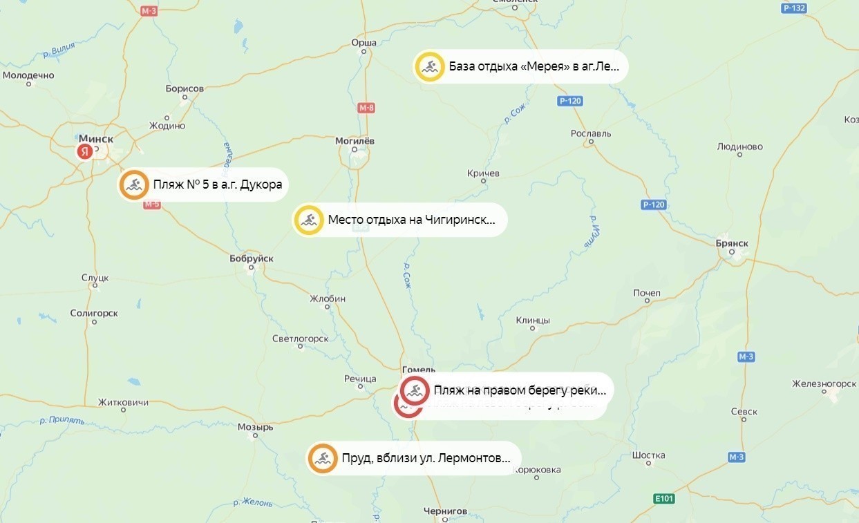 Где в Беларуси нельзя купаться