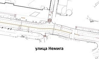 В Минске из-за строительства бизнес-центра на Немиге временно изменят дорожное движение