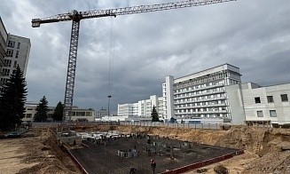 В центре Минска начали строить корпус нового онкоцентра