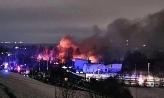 Рядом с аэропортом Вильнюса упал грузовой самолет DHL