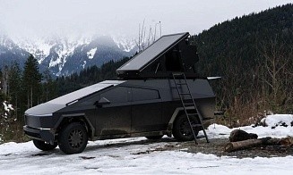 Tesla Cybertruck стал домом на колесах. Как это выглядит