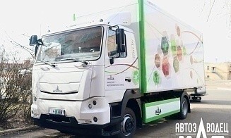 МАЗ представил серийный вариант своего электрогрузовика