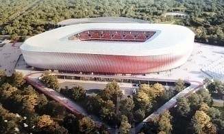 Открытие Национального футбольного стадиона в Минске перенесли