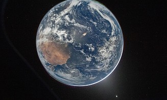 NASA опубликовало уникальное фото Земли с корабля Orion