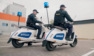Милиция будет патрулировать центр Минска на электроскутерах