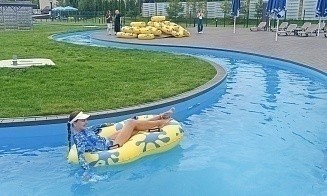 Необычный водный аттракцион открылся в спа-комплексе у Минского моря