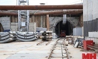 В Минске начали строить тоннели для новых станций третьей ветки метро