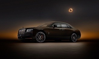 Rolls-Royce показал седан Ghost в стиле лунного затмения: всего 25 авто и анимация в салоне
