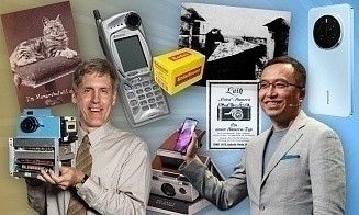 Первое в мире селфи, 13 фотоаппаратов на Луне и цифровая камера. Как телефоны научились снимать