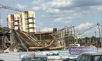 В Беларуси после обрушения конструкций на стройке ТРЦ в Бресте проверят все похожие объекты