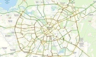 Утром 18 января Минск стоит в 10-балльных пробках 