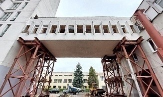В Минске сносят здание столичного онкоцентра