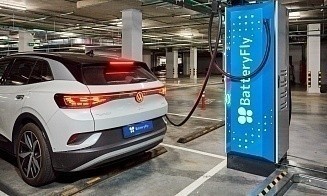 В Минске открыли крупный хаб для зарядки электромобилей