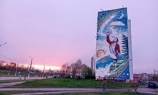 Первый в Беларуси экомурал появился в Витебске. Какая идея?