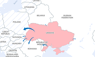 За рубеж выехало свыше 5,5 млн украинцев