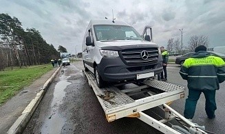 Впервые в Беларуси: за незаконные перевозки изымают маршрутку